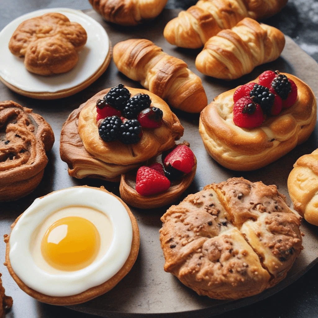 Delicious Best Breakfast Pastries Selection