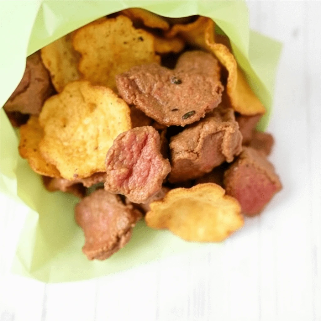 Crunchy Beef Chips – Savory and Protein-Rich Snack