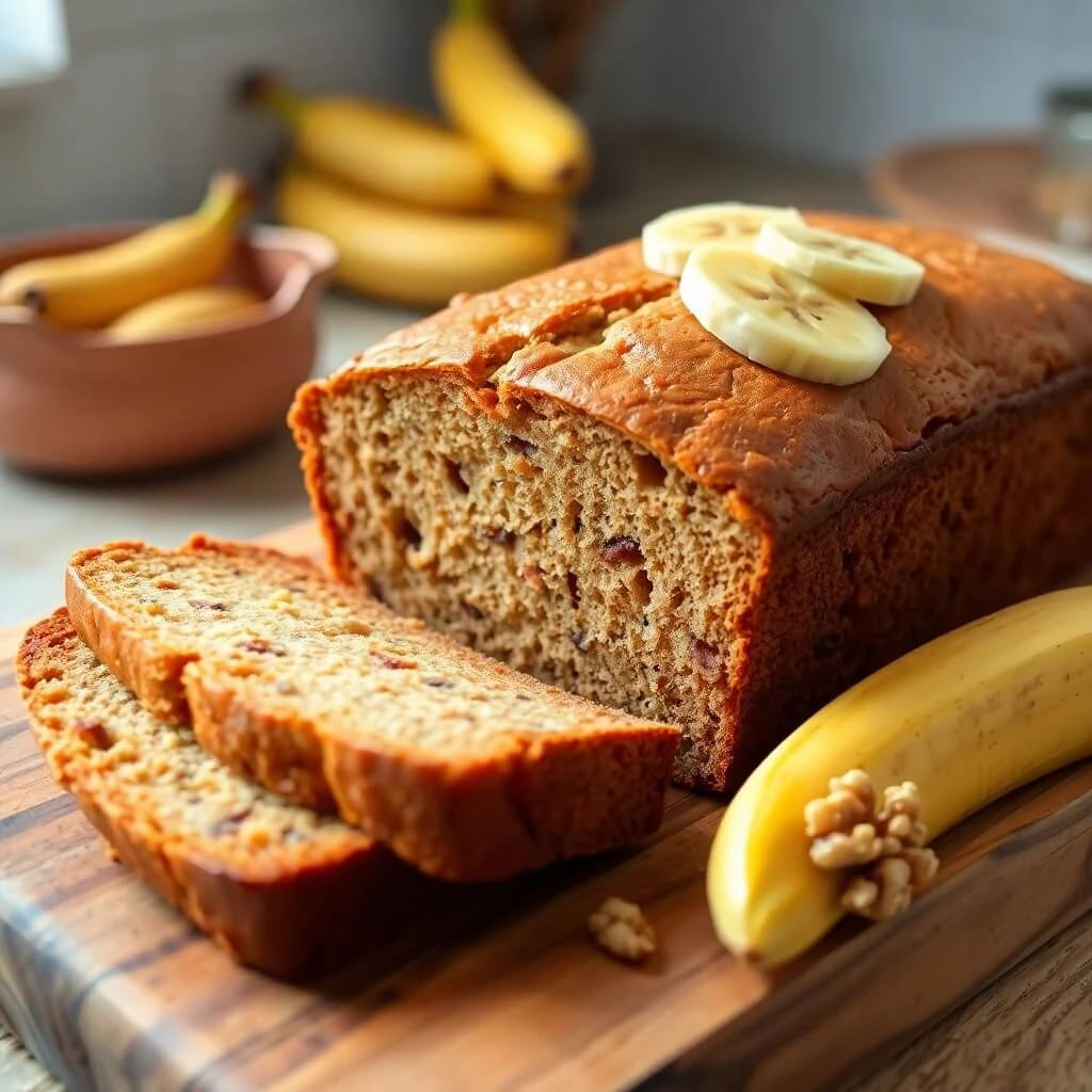 Delicious Fage Greek Yogurt Banana Bread Loaf