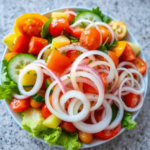 "Easy Cebolla Ensalada Recipe: Fresh Onion Salad"