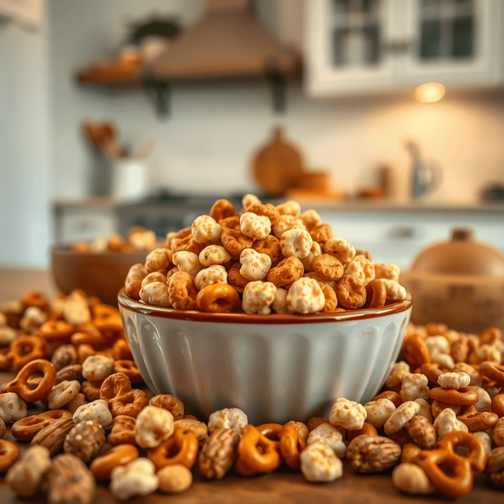 Oven-Baked Chex Mix Recipe – Crispy & Flavorful Snack

