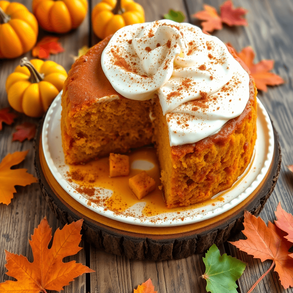 Pumpkin Dump Cake Recipe - A Delicious Fall Treat

