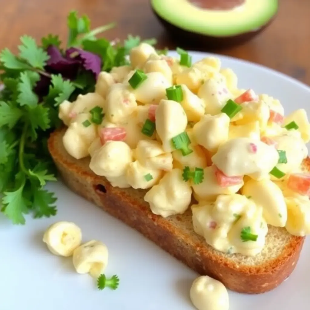 5-Ingredient Egg Salad in a Bowl